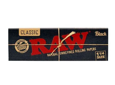 Raw Black 1-1/4