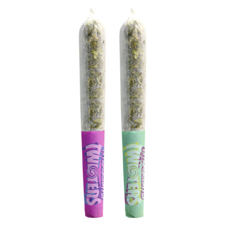 Rizzlers - Twisters - Melon Madness & Kiwiberry Infused Pre-Roll - 2x0.5g
