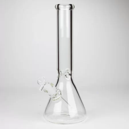 14" Exclusive License 7mm Glass Bong with Stickers